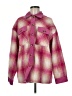 Entro 100% Polyester Plaid Pink Jacket Size M - photo 1