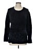 Orvis 100% Polyester Blue Pullover Sweater Size L - photo 1