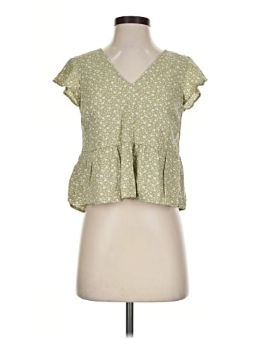 Abercrombie & Fitch Short Sleeve Blouse (view 1)