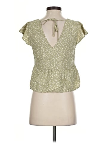 Abercrombie & Fitch Short Sleeve Blouse (view 2)