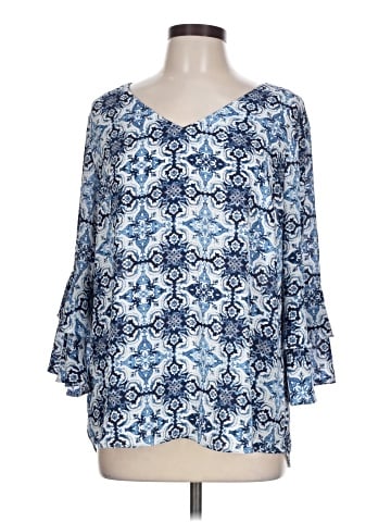 New Directions 3/4 Sleeve Blouse (view 1)