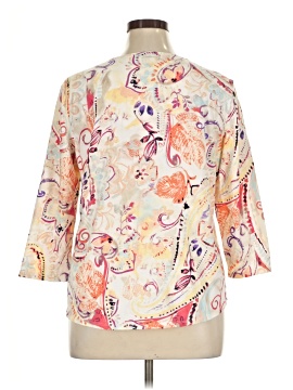 Chico's 3/4 Sleeve T-Shirt (view 2)