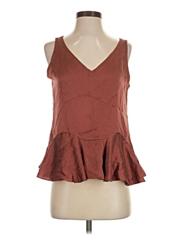 Rebecca Taylor Sleeveless Silk Top (view 1)