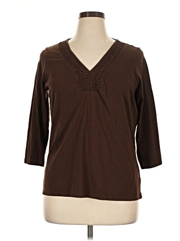 Talbots Outlet 3/4 Sleeve Top (view 1)