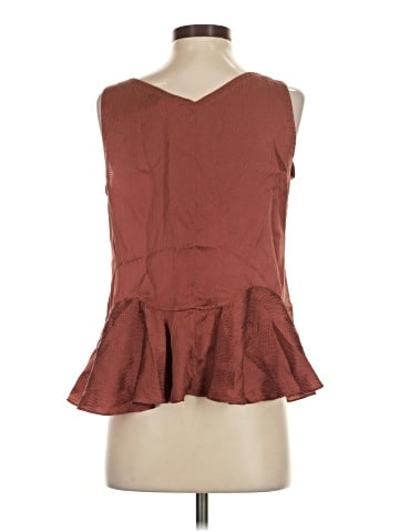 Rebecca Taylor Sleeveless Silk Top (view 2)