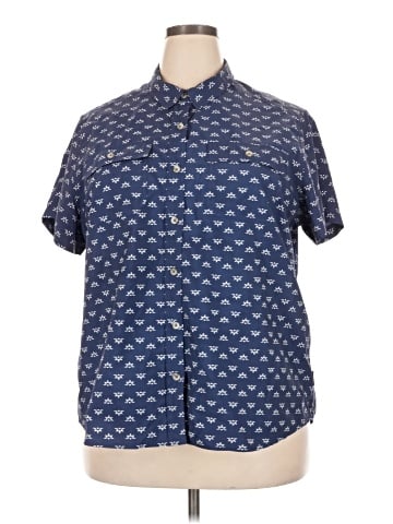 Eddie Bauer Short Sleeve Button-Down Shirt (view 1)