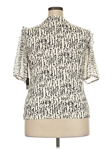 Simply Vera Vera Wang Short Sleeve Blouse (view 2)