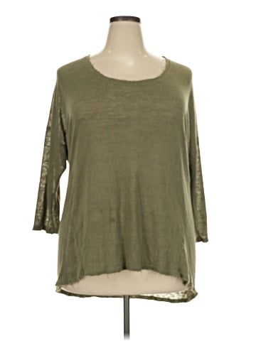 Maurices 3/4 Sleeve T-Shirt (view 1)