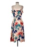 Bold Elements 100% Polyester Tropical Tan Cocktail Dress Size M - photo 2