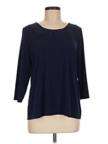 Susan Graver 3/4 Sleeve Top (view 1)
