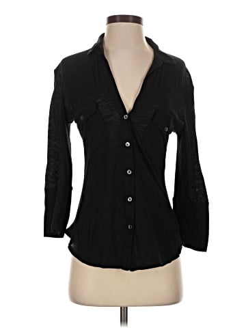 James Perse 3/4 Sleeve Button-Down Shirt (view 1)