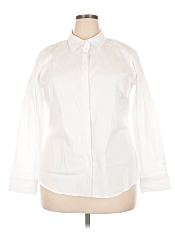 Banana Republic Factory Store 3/4 Sleeve Button-Down Shirt (view 1)