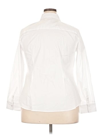 Banana Republic Factory Store 3/4 Sleeve Button-Down Shirt (view 2)