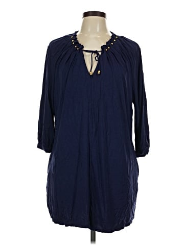 La Blanca 3/4 Sleeve Blouse (view 1)