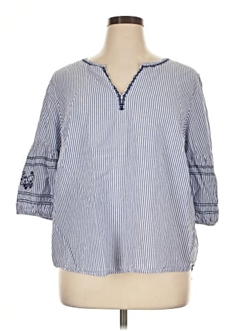 St. John's Bay 3/4 Sleeve Blouse (view 1)