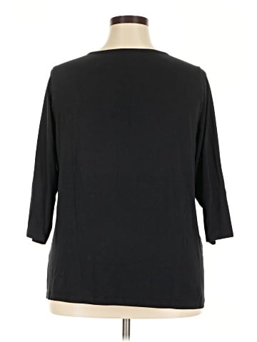 Lands' End 3/4 Sleeve T-Shirt (view 2)