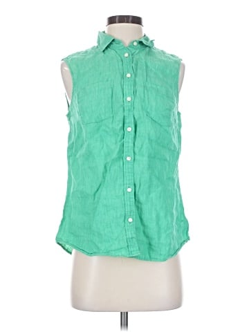 Talbots Sleeveless Button-Down Shirt (view 1)