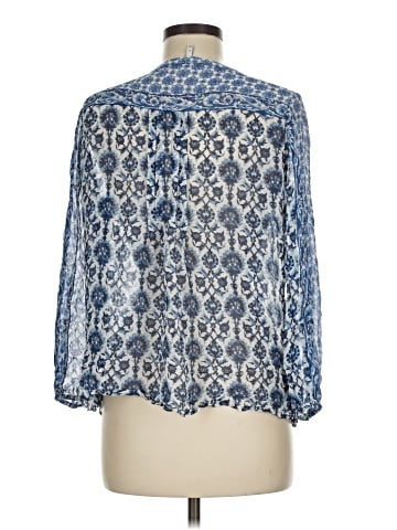 Joie 3/4 Sleeve Silk Top (view 2)