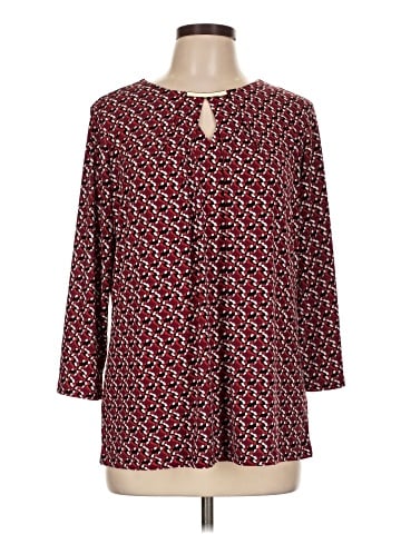 Liz Claiborne Short Sleeve Blouse (view 1)