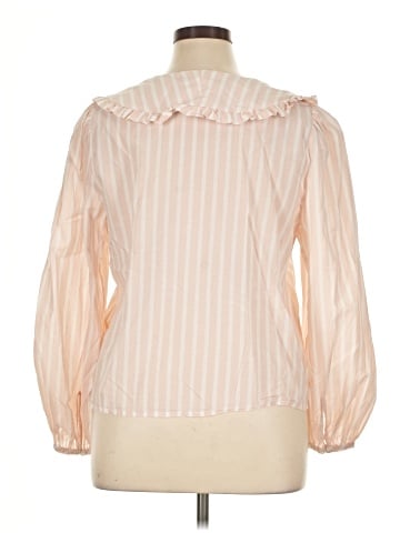 a.n.a. A New Approach Long Sleeve Blouse (view 2)