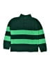 Hanna Andersson 100% Polyester Stripes Green Pullover Sweater Size 12 - photo 1