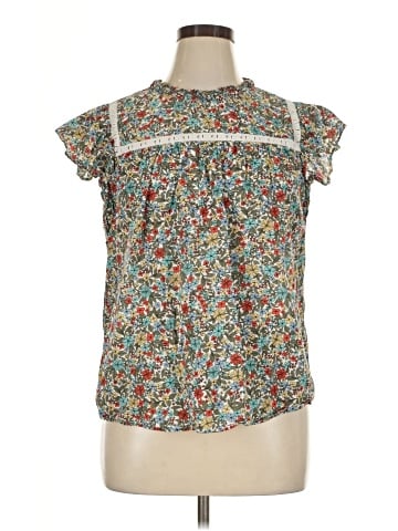 Ann Taylor LOFT Short Sleeve Blouse (view 1)