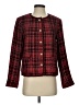 Adrianna Papell 100% Polyester Tweed Red Jacket Size S - photo 1