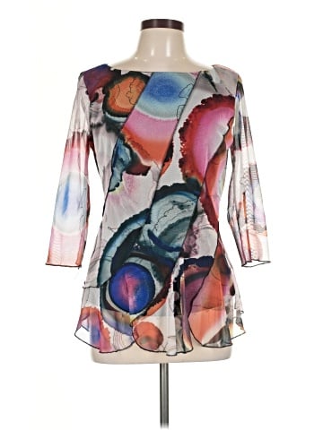 Elana Kattan 3/4 Sleeve Blouse (view 1)