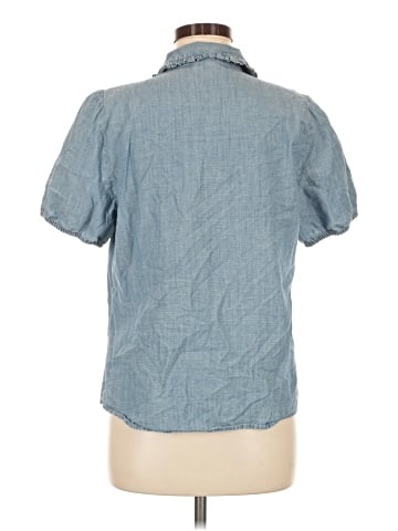 J.Crew Factory Store Short Sleeve Blouse (view 2)