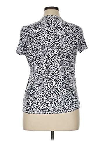 Liz Claiborne Short Sleeve Blouse (view 2)
