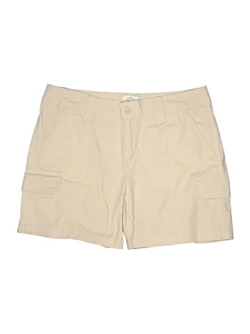 St. John's Bay Khaki Shorts (view 1)