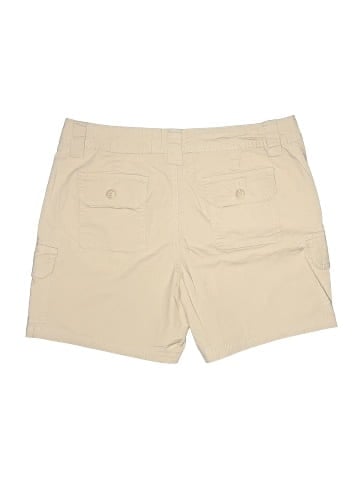 St. John's Bay Khaki Shorts (view 2)