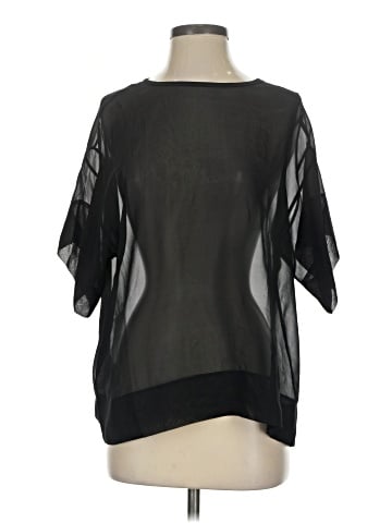 BCBGMAXAZRIA Short Sleeve Blouse (view 1)