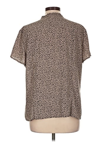 Dana Buchman Short Sleeve Blouse (view 2)