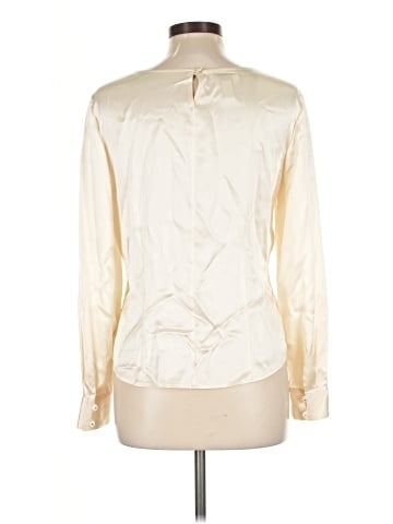 Talbots Long Sleeve Silk Top (view 2)