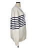 MNG Stripes Ivory Pullover Sweater Size XL - photo 4
