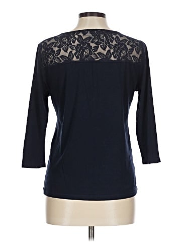 Ann Taylor LOFT Outlet 3/4 Sleeve T-Shirt (view 2)