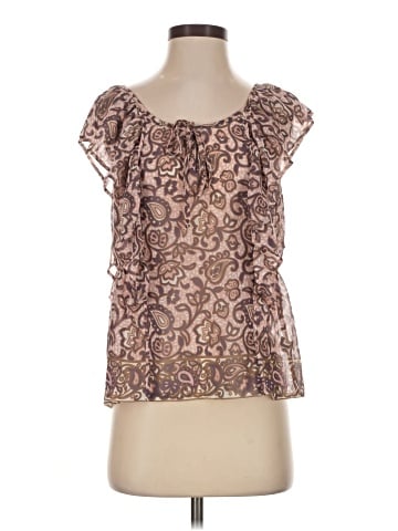 American Eagle Outfitters Short Sleeve Blouse (view 1)