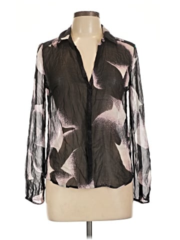Diane von Furstenberg Long Sleeve Blouse (view 1)