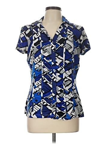DressBarn Short Sleeve Blouse (view 1)