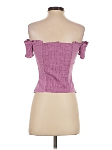 MNG Short Sleeve Blouse (view 2)