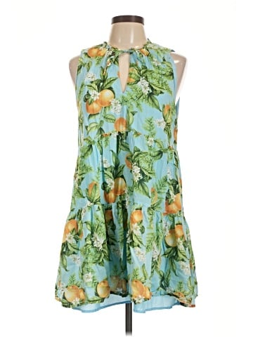 Aqua Casual Dress (view 1)