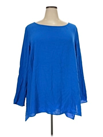 Eileen Fisher 3/4 Sleeve Silk Top (view 1)