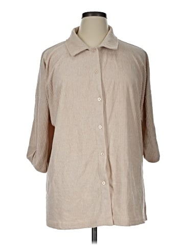 Nasty Gal Inc. 3/4 Sleeve Button-Down Shirt (view 1)