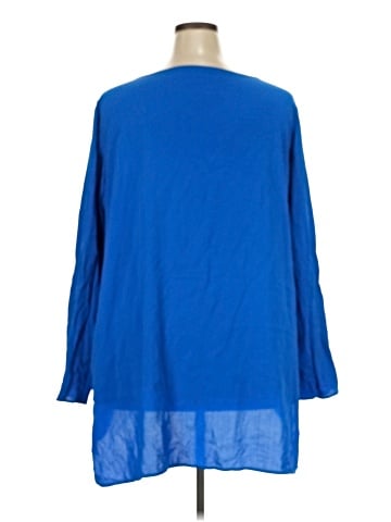 Eileen Fisher 3/4 Sleeve Silk Top (view 2)