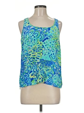 Lilly Pulitzer Sleeveless Silk Top (view 1)