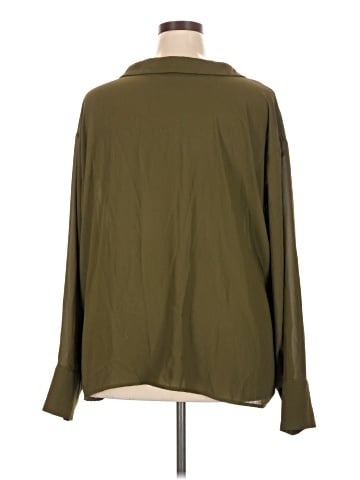 ELOQUII Long Sleeve Blouse (view 2)
