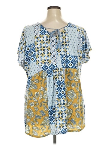 Cato Short Sleeve Blouse (view 2)