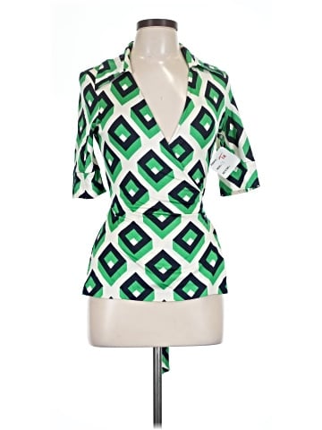 Diane von Furstenberg Short Sleeve Top (view 1)