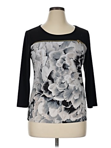 Calvin Klein 3/4 Sleeve T-Shirt (view 1)